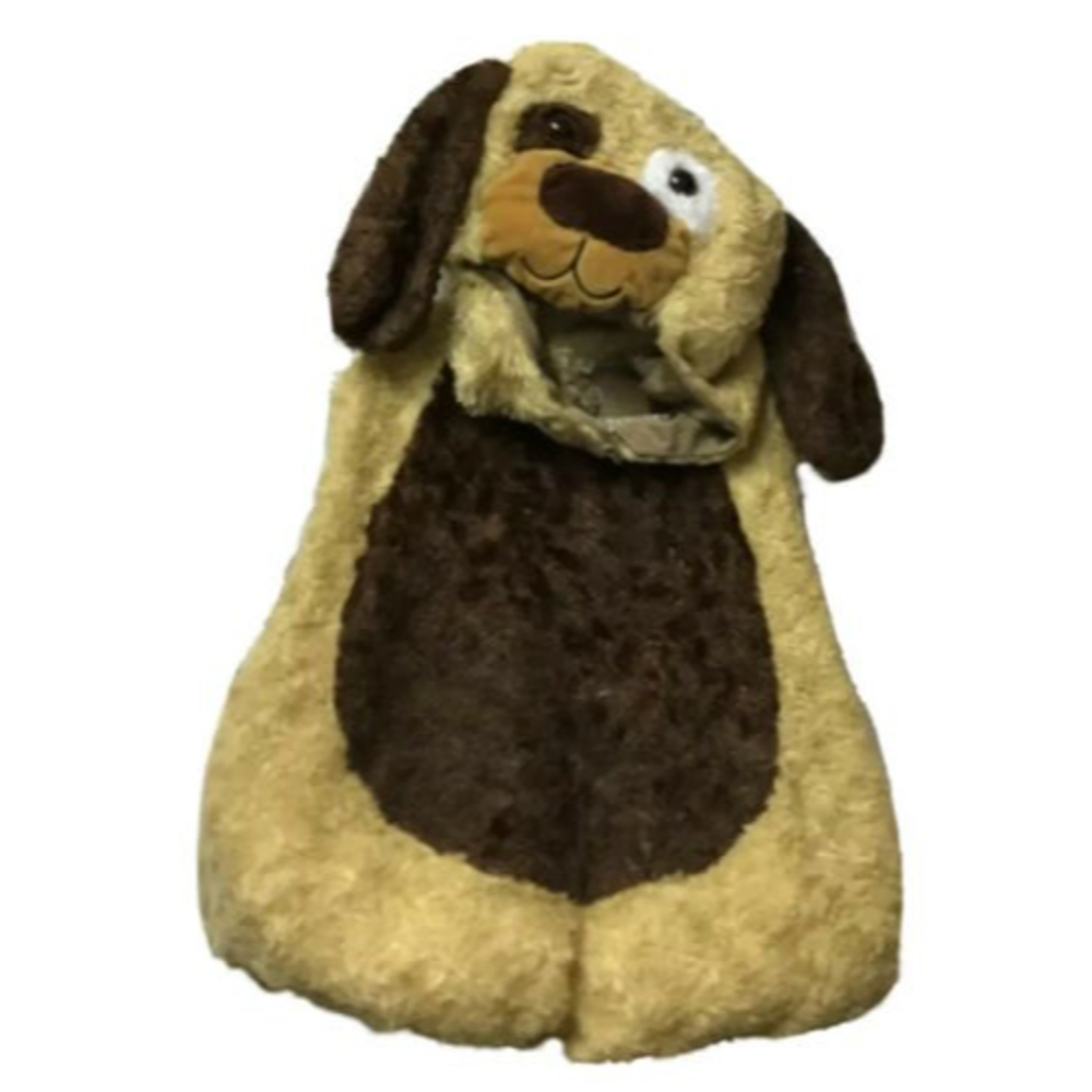 Cuddly Puppy Halloween Costume Infant Toddler 12-24 Month Beige Brown Faux Fur